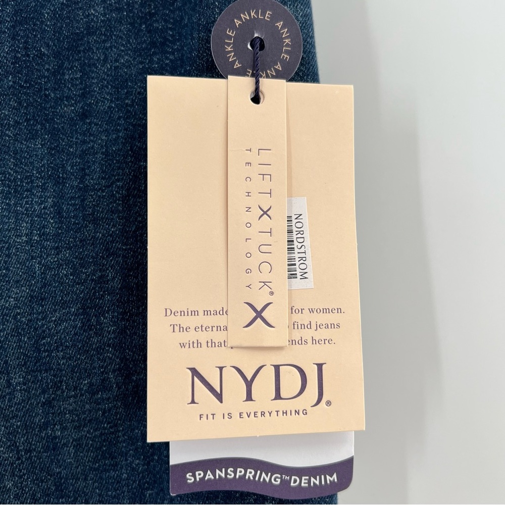 NYDJ Super Skinny Ankle Pull-On Jeans in Clean Vista size Small NWT - Picture 6 of 12